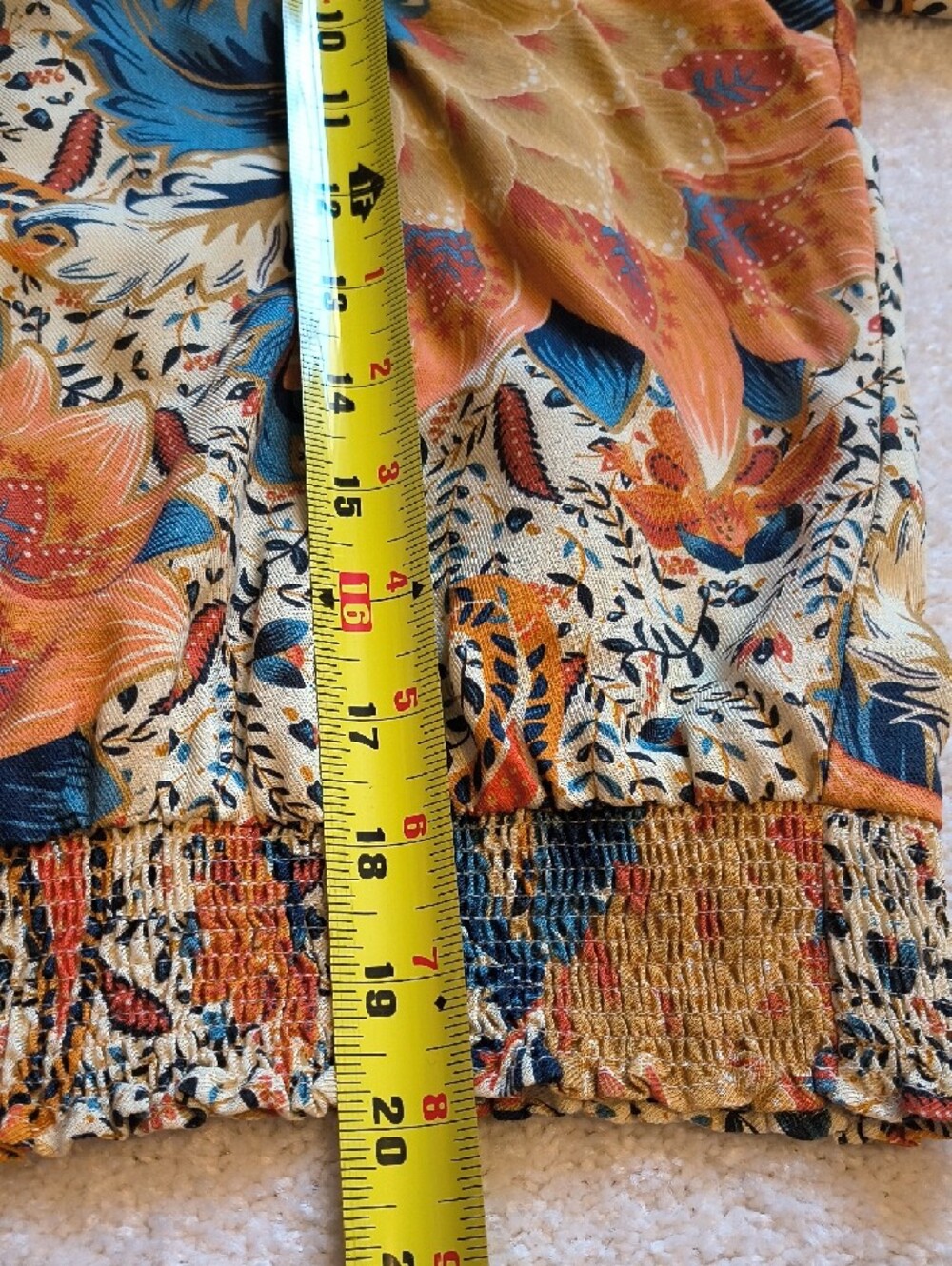 NWOT Farm Rio For Anthropologie Bambina Floral Skirt Set (M) - Picture 13 of 16